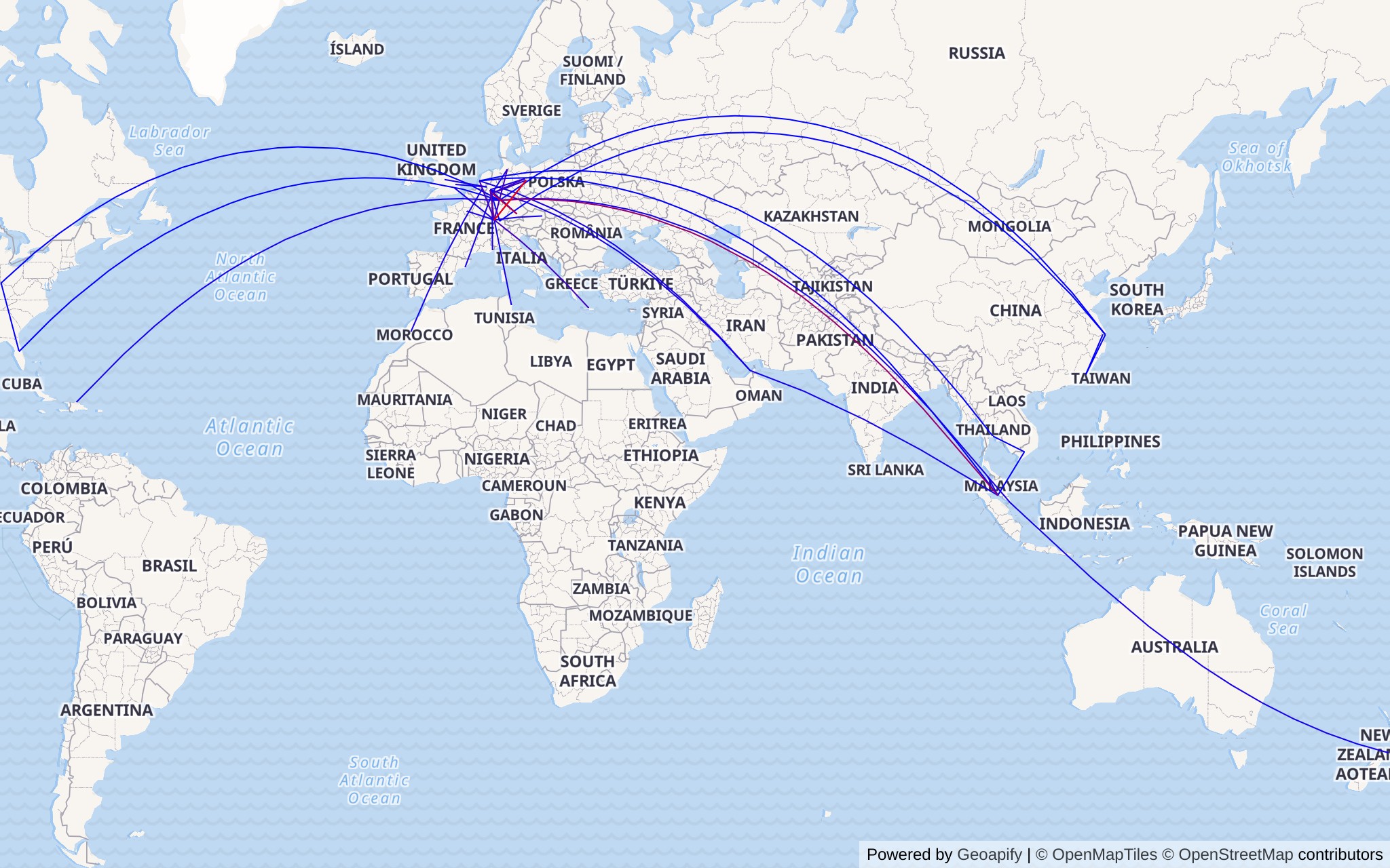 All my flights so far